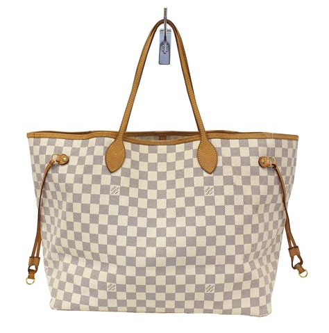 large white louis vuitton bag